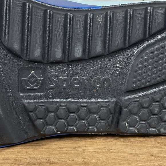 Spenco Fusion Slim Womens Size 9 Shoes Blue Orthotic Comfort Slide Sandal - Picture 10 of 12